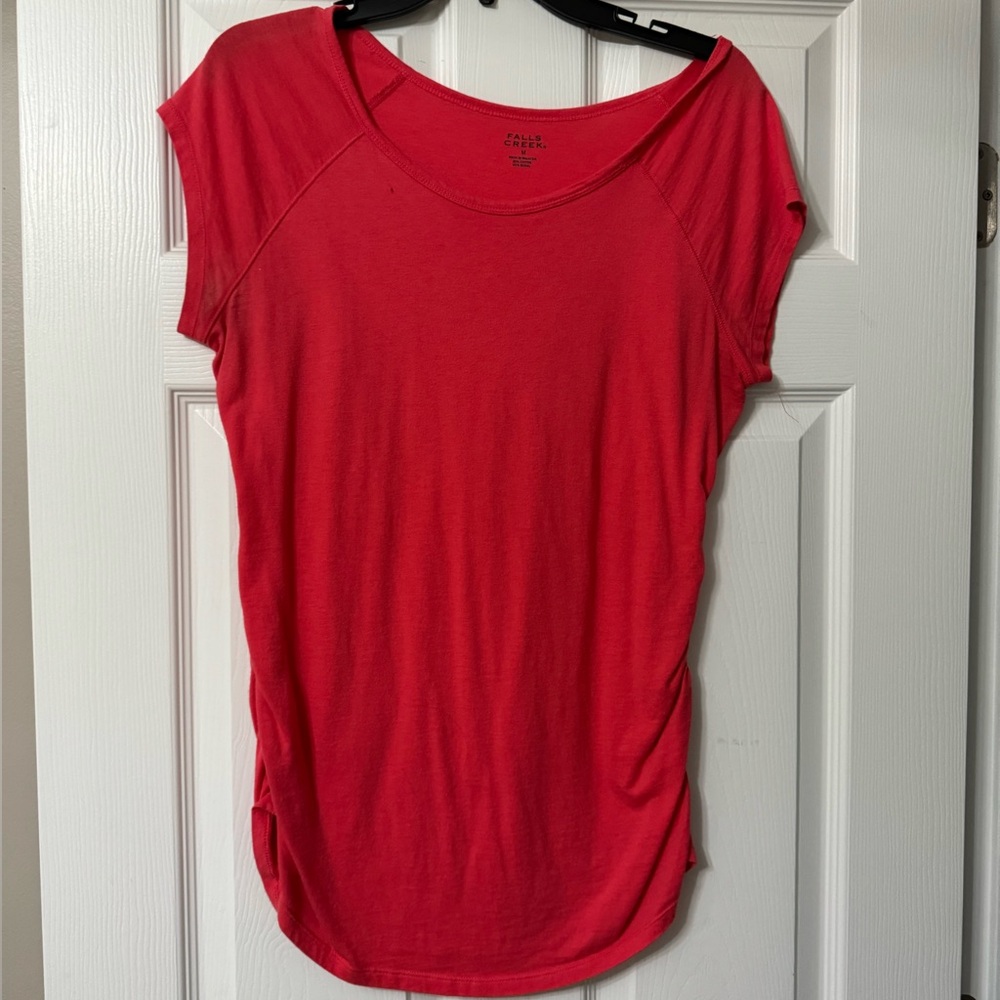 Falls Creek Crew Neck Side Cinched Tee